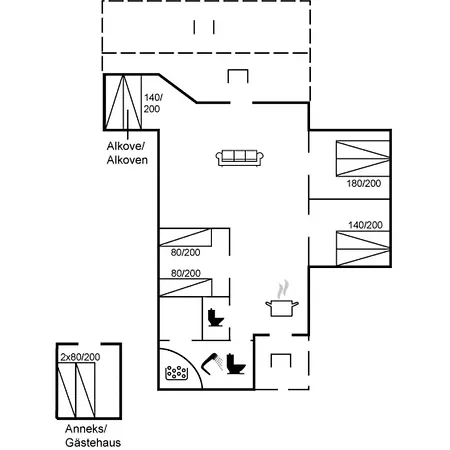 بيت للعطل Binta - 225m From The Sea By Interhome *